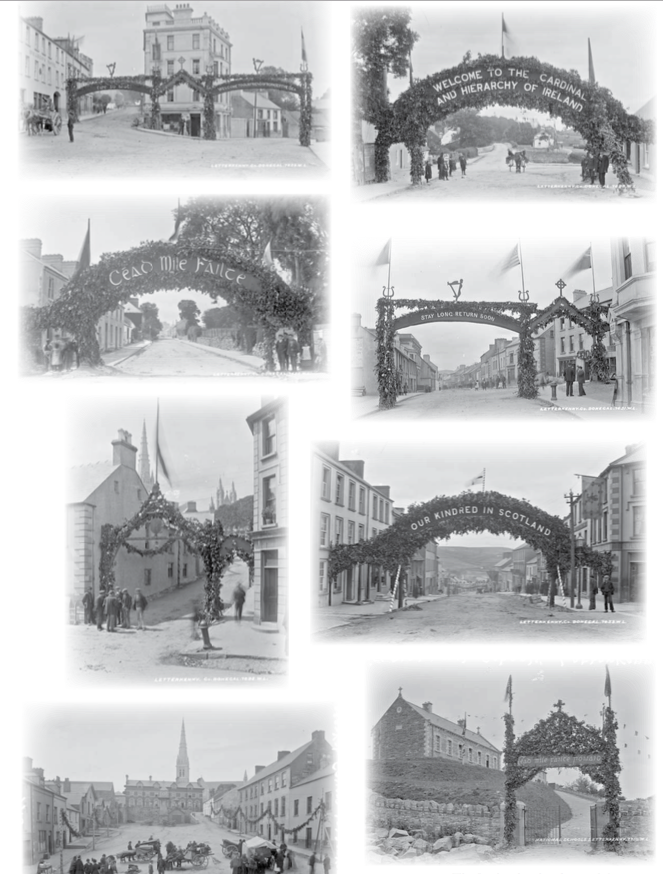 Cathedral Opening Floral Arches 1901