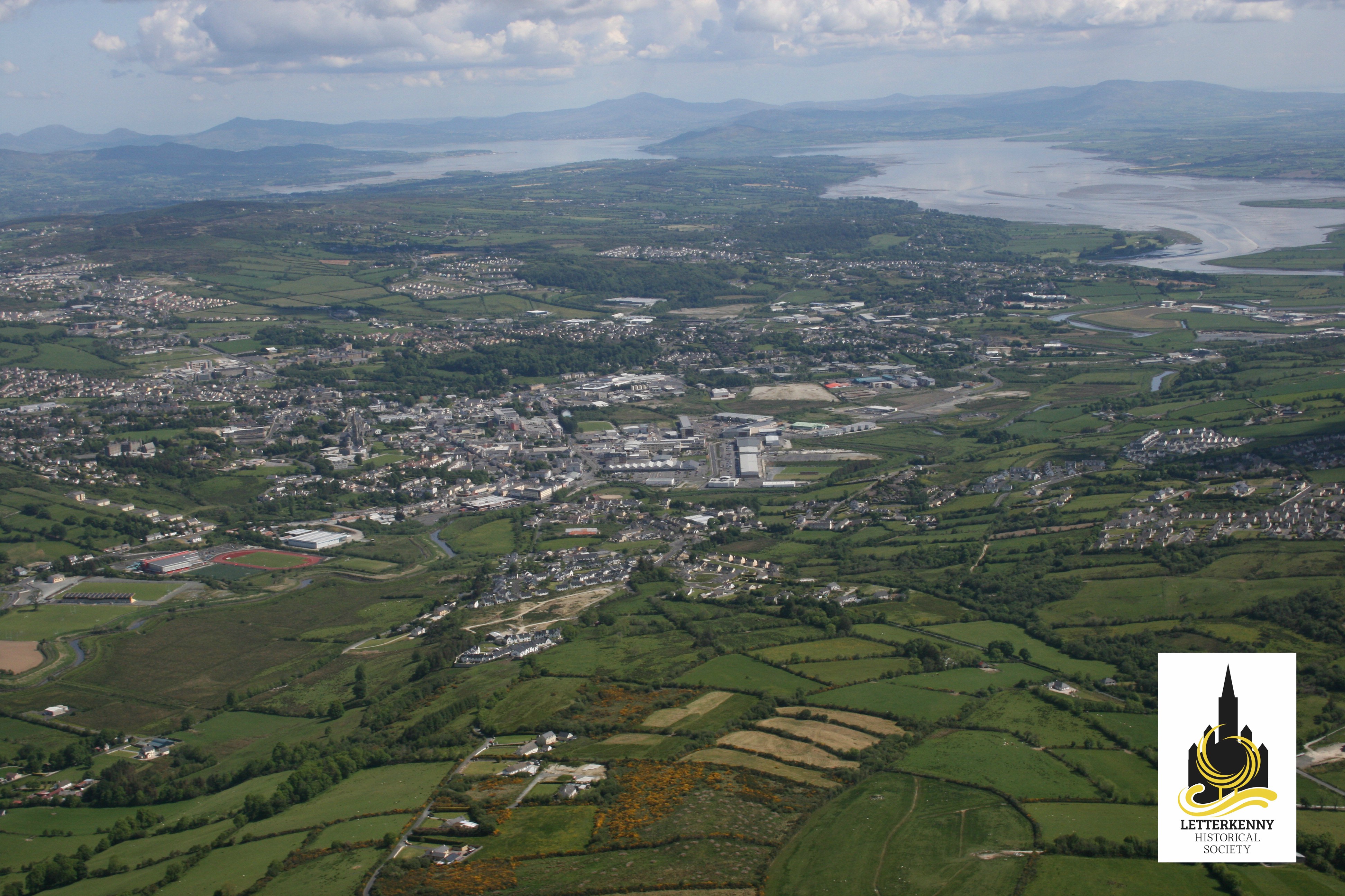 Aerial View of Letterkenny 2011